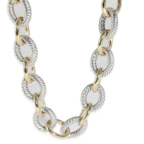 Pre-owned David Yurman Necklace In Silver