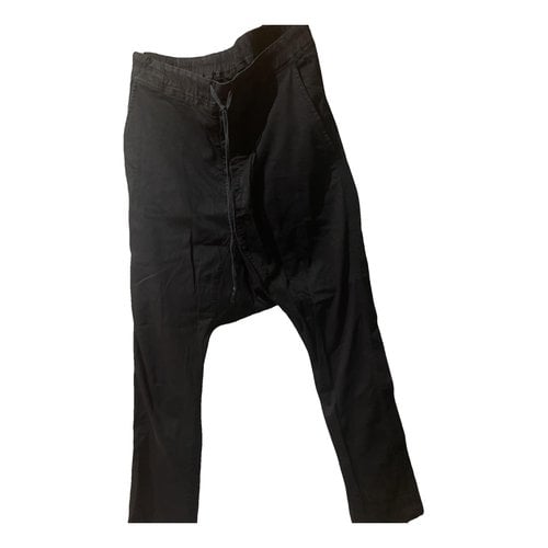 Pre-owned Rick Owens Drkshdw Trousers In Black
