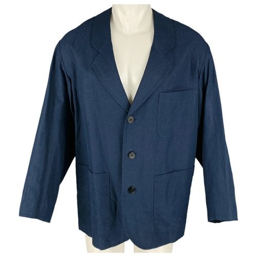 Pre-owned Visvim Linen Jacket In Blue
