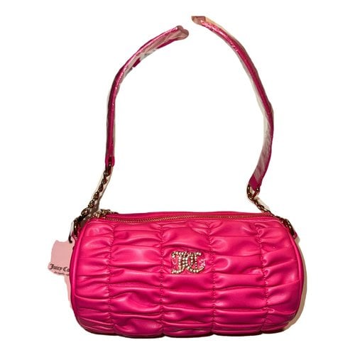Pre-owned Juicy Couture Vegan Leather Handbag In Pink