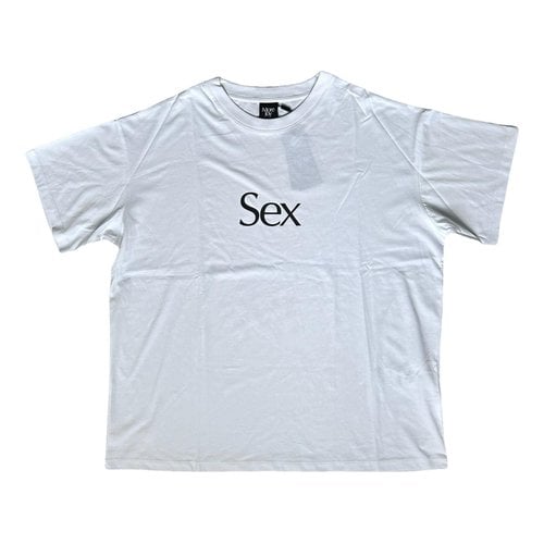Pre-owned Christopher Kane T-shirt In White