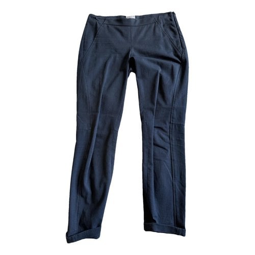 Pre-owned Brunello Cucinelli Straight Pants In Anthracite