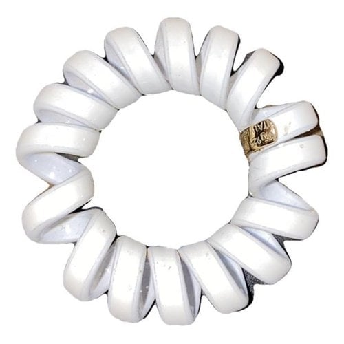Pre-owned Bottega Veneta Silver Ring In White