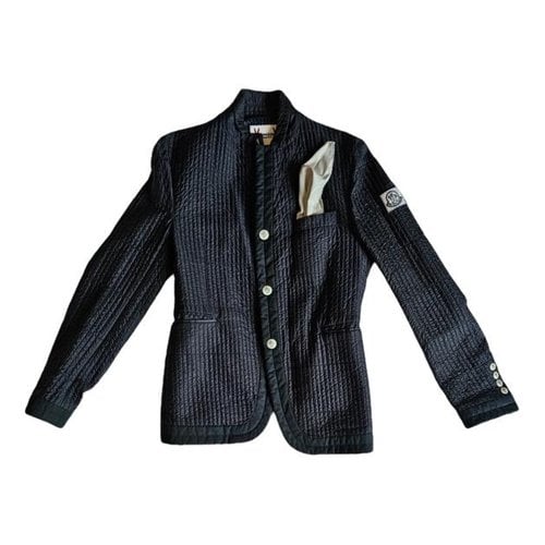 Pre-owned Moncler Gamme Bleu Jacket In Navy
