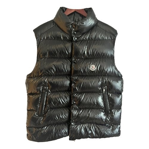 Pre-owned Moncler Sleeveless Vest In Black