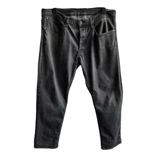 Pre-owned G-star Raw Jeans In Black