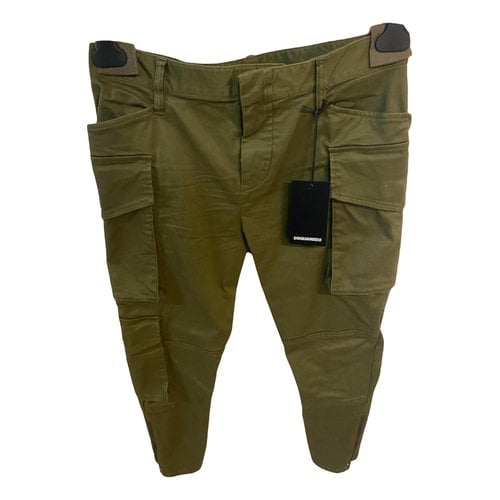 Pre-owned Dsquared2 Short Pants In Green