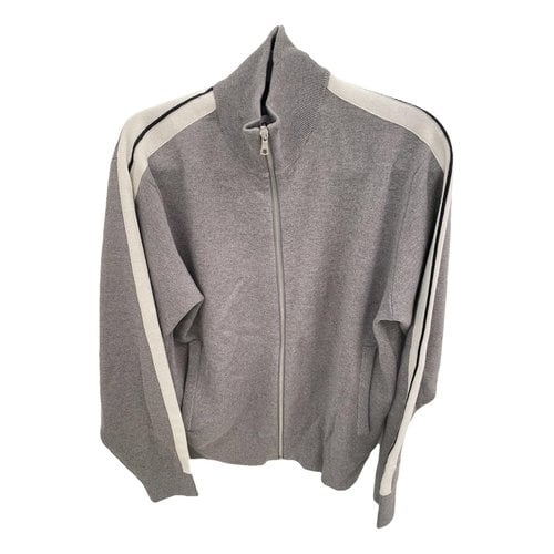 Pre-owned Palm Angels Cashmere Vest In Grey