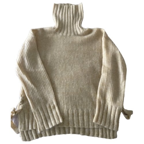 Pre-owned Munthe Wool Jumper In Yellow
