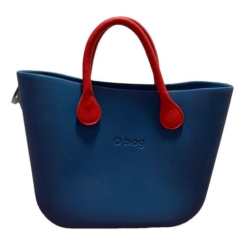 Pre-owned O Bag Tote In Blue