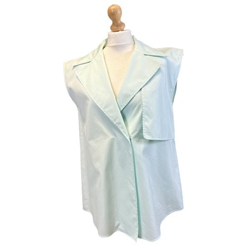 Pre-owned Max Mara Shirt In Turquoise