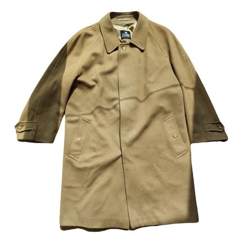 Pre-owned Herno Cashmere Coat In Camel