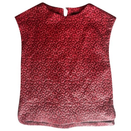 Pre-owned Zadig & Voltaire Shirt In Burgundy