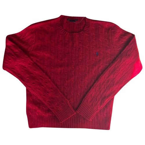Pre-owned Ralph Lauren Wool Jumper In Red