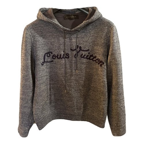 Pre-owned Louis Vuitton Sweatshirt In Grey