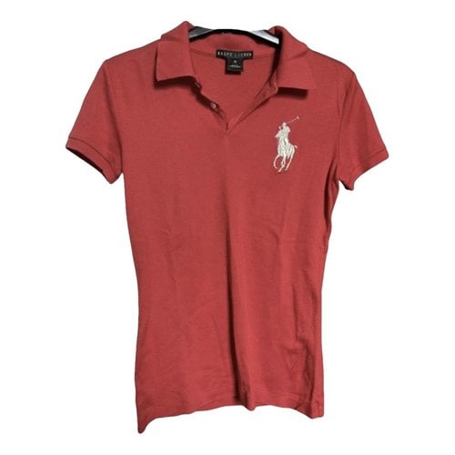 Pre-owned Ralph Lauren Polo In Red