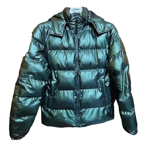 Pre-owned Guess Jacket In Green