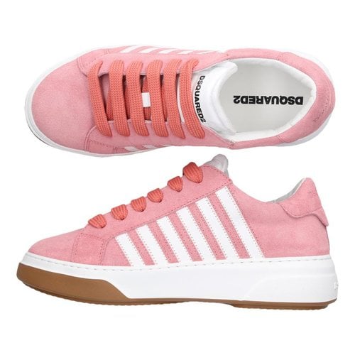 Pre-owned Dsquared2 Trainers In Pink