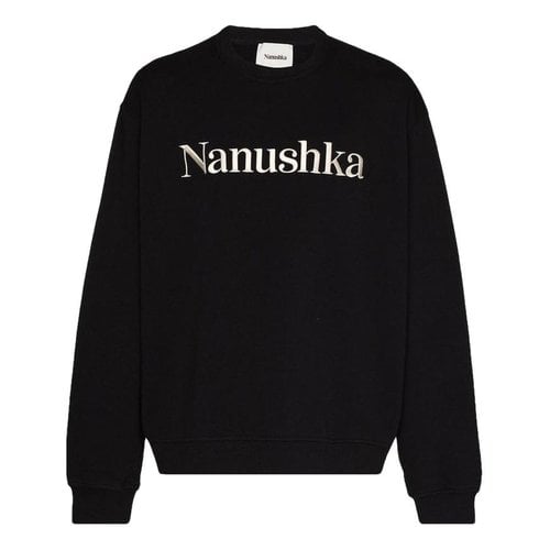 Pre-owned Nanushka Sweatshirt In Black