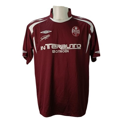 Pre-owned Umbro T-shirt In Red