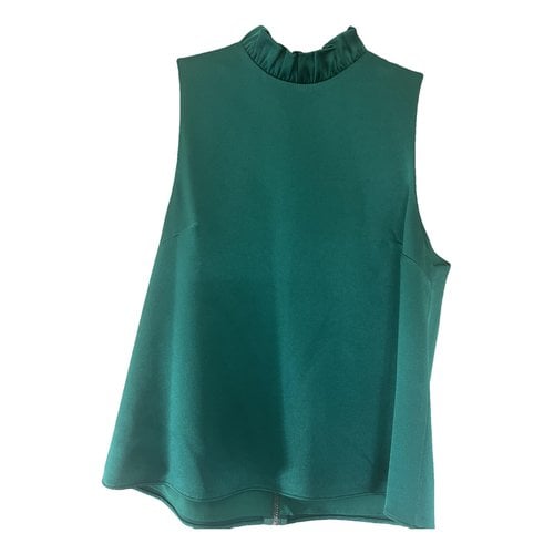 Pre-owned Alice And Olivia Vest In Green