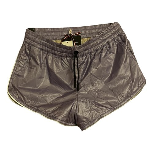 Pre-owned Moncler Shorts In Purple