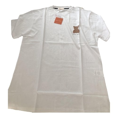 Pre-owned Malo T-shirt In White