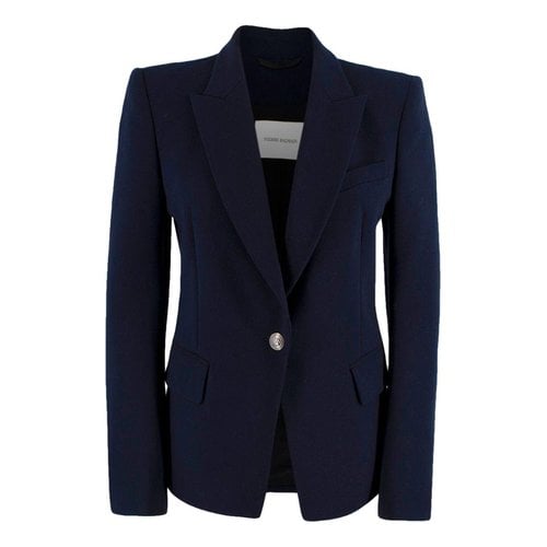 Pre-owned Pierre Balmain Jacket In Blue