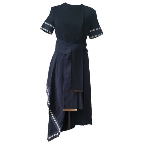 Pre-owned Preen By Thornton Bregazzi Mid-length Dress In Black
