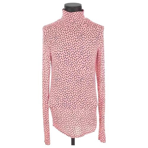 Pre-owned Isabel Marant Silk Top In Pink
