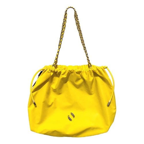 Pre-owned Rebecca Minkoff Tote In Yellow