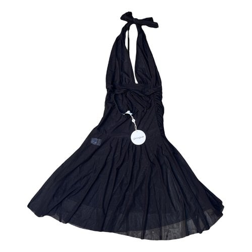Pre-owned Gimaguas Mid-length Dress In Black