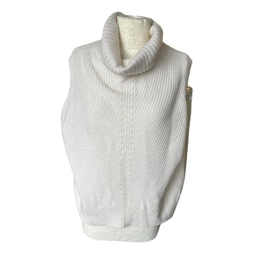 Pre-owned The White Company Knitwear In White