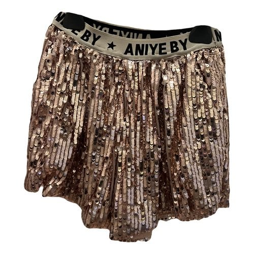 Pre-owned Aniye By Glitter Shorts In Pink