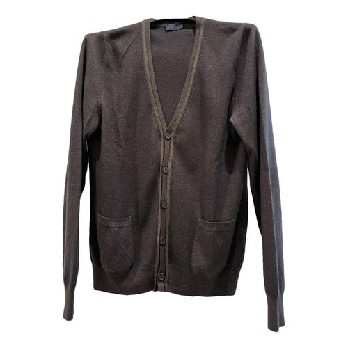 Pre-owned Lanvin Cashmere Pull In Grey