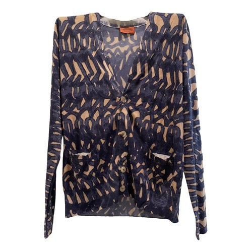 Pre-owned Missoni Cashmere Pull In Blue