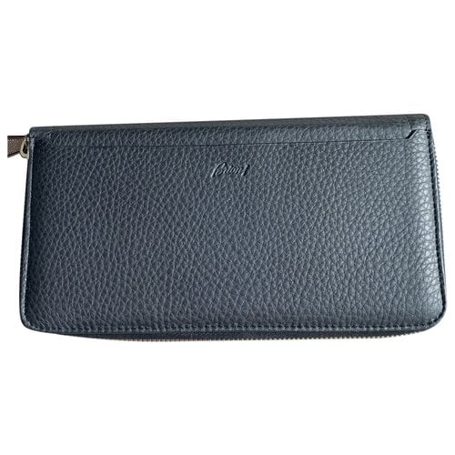 Pre-owned Brioni Leather Small Bag In Black