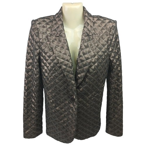 Pre-owned L Agence Blazer In Brown