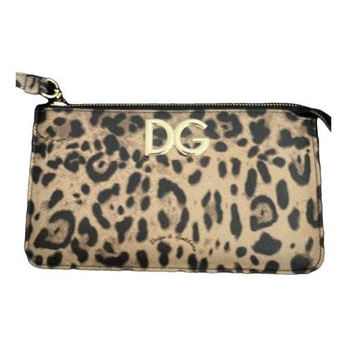 Pre-owned Dolce & Gabbana Dg Girls Patent Leather Clutch Bag In Other