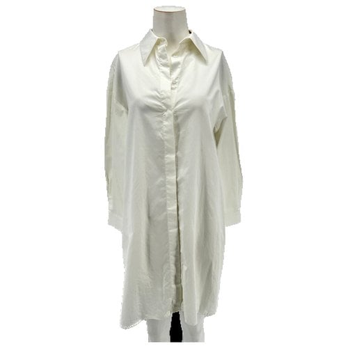 Pre-owned Zeynep Arcay Mid-length Dress In White