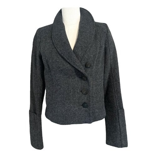 Pre-owned Proenza Schouler Wool Jacket In Grey