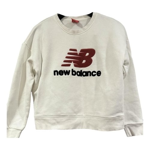 Pre-owned New Balance Top In White