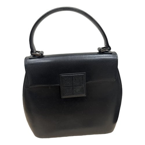 Pre-owned Givenchy Leather Tote In Black