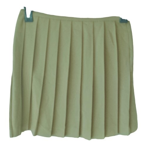 Pre-owned Tara Jarmon Mid-length Skirt In Green