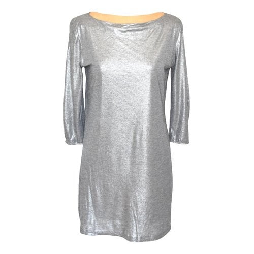 Pre-owned Filippa K Mini Dress In Silver