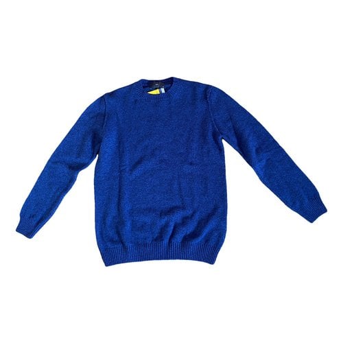Pre-owned Liujo Wool Pull In Blue