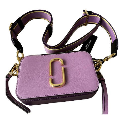 Pre-owned Marc Jacobs Snapshot Leather Crossbody Bag In Multicolour