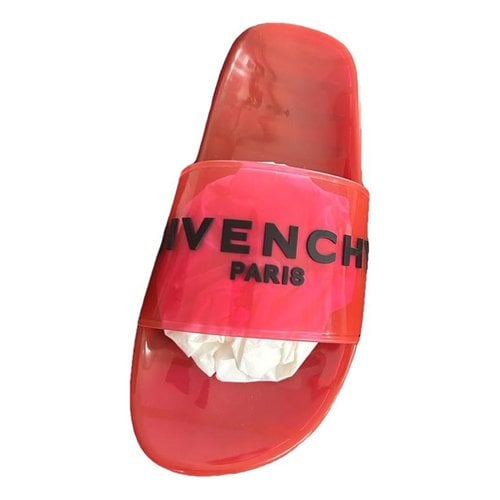 Pre-owned Givenchy Sandals In Red