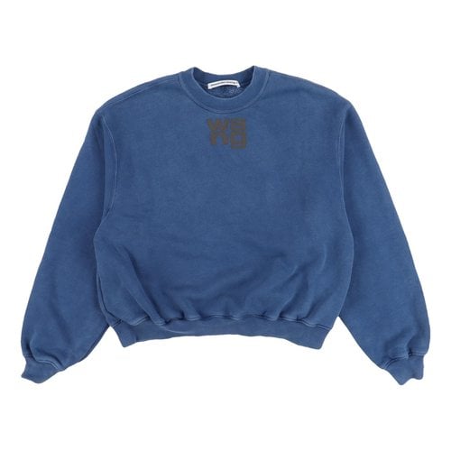 Pre-owned Alexander Wang T Sweatshirt In Blue