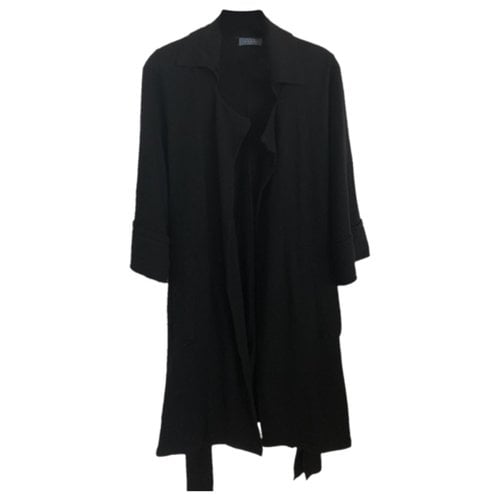 Pre-owned Hobbs Cashmere Coat In Black
